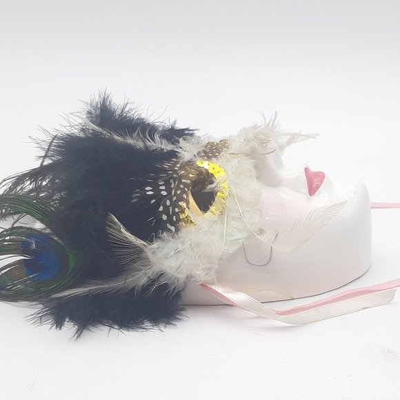 Porcelain Theater Wall Mask - Picture 6 of 11